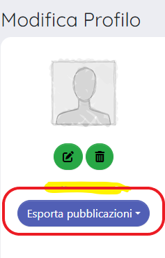 Esporta pubblicazioni
